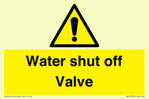 Water shut off Valve